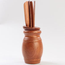 Load image into Gallery viewer, 6 Piece Rosewood Matcha Tea Tools